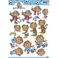 CD10181 Yvonne Creations - voetbal